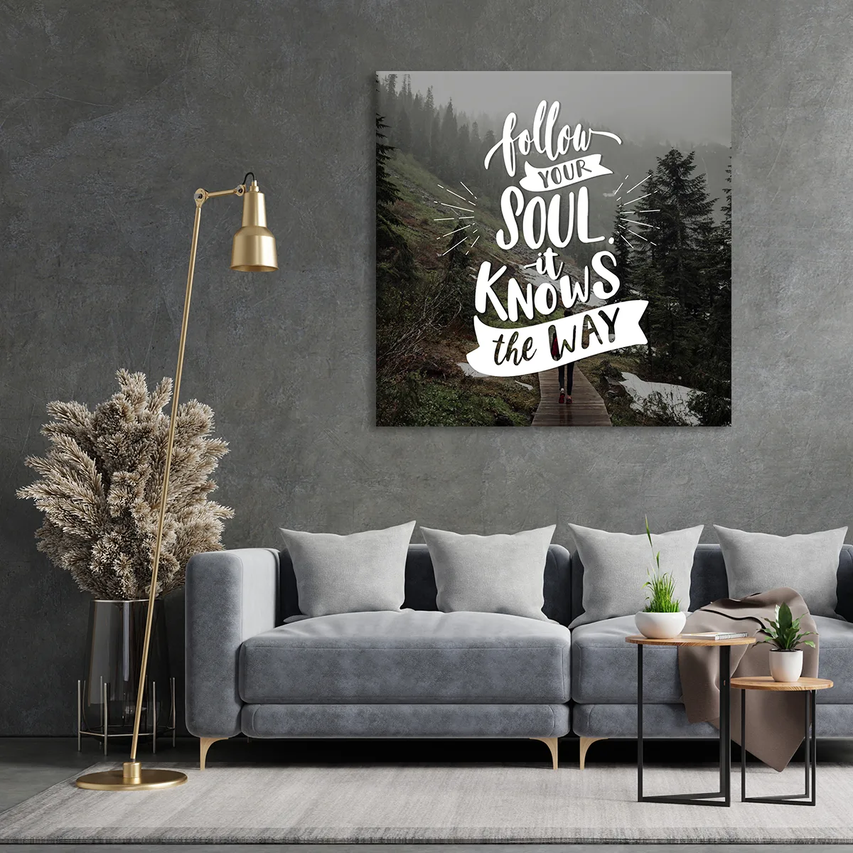 Tablou canvas Hello Your Soul — imaginea 2
