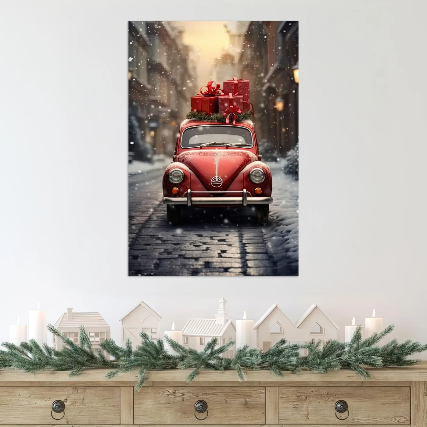 Tablou Canvas de Crăciun – Cadouri Express! — imaginea 3