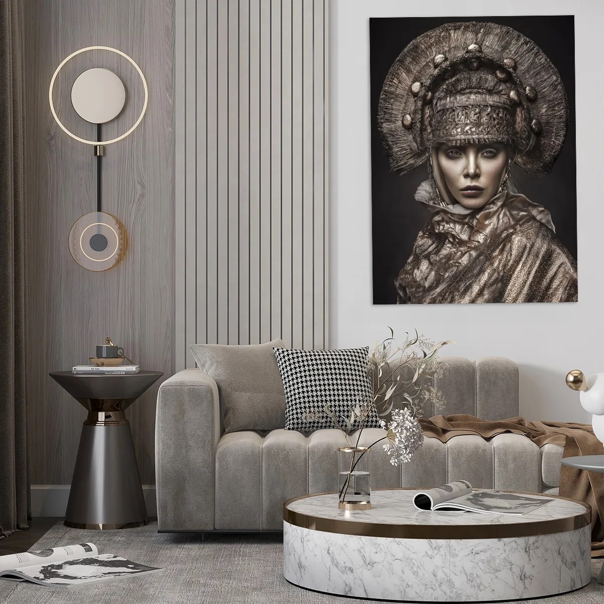 Tablou canvas Privirea patrunzatoare — imaginea 3