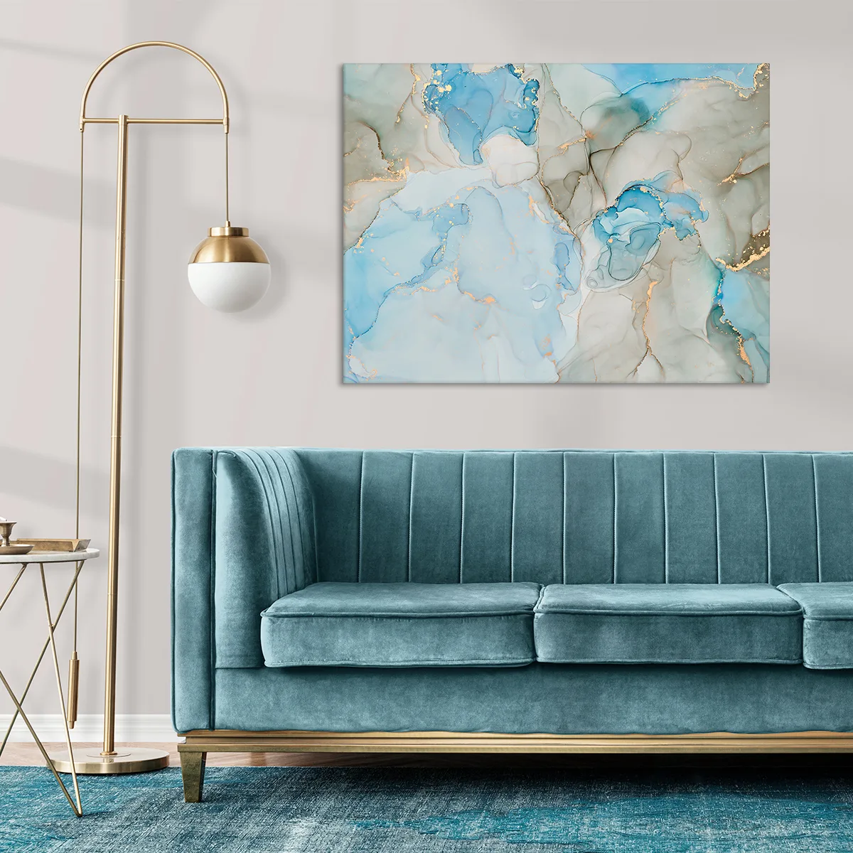 Tablou canvas dusty gray — imaginea 3