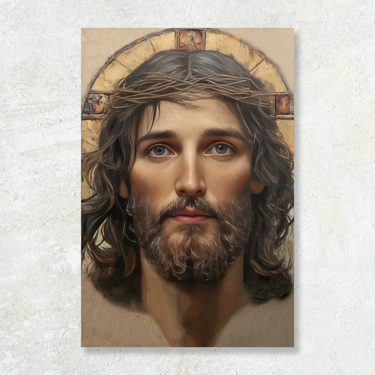 Chipul Celui Nevăzut (Coloseni 1:15)- tablou Isus Hristos