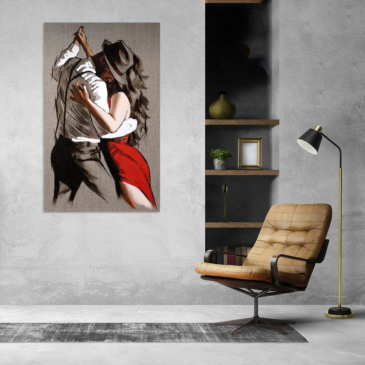 Tablou Canvas Tango în pasiune — imaginea 4