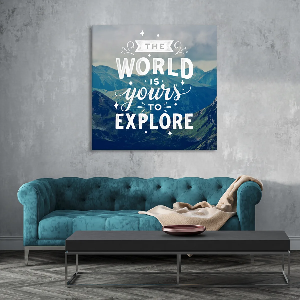 Tablou canvas Explore — imaginea 2