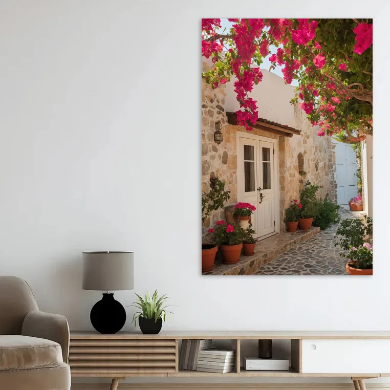Tablou canvas Sub Coroana Roz — imaginea 3