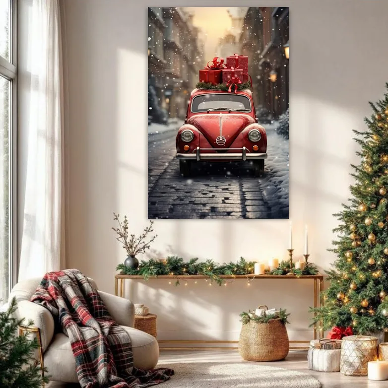 Tablou Canvas de Crăciun – Cadouri Express! — imaginea 2