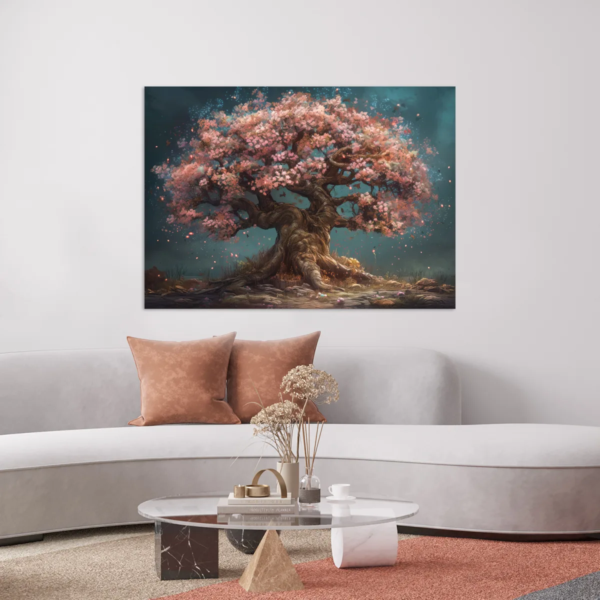 Tablou canvas Taina ciresului înflorit — imaginea 2