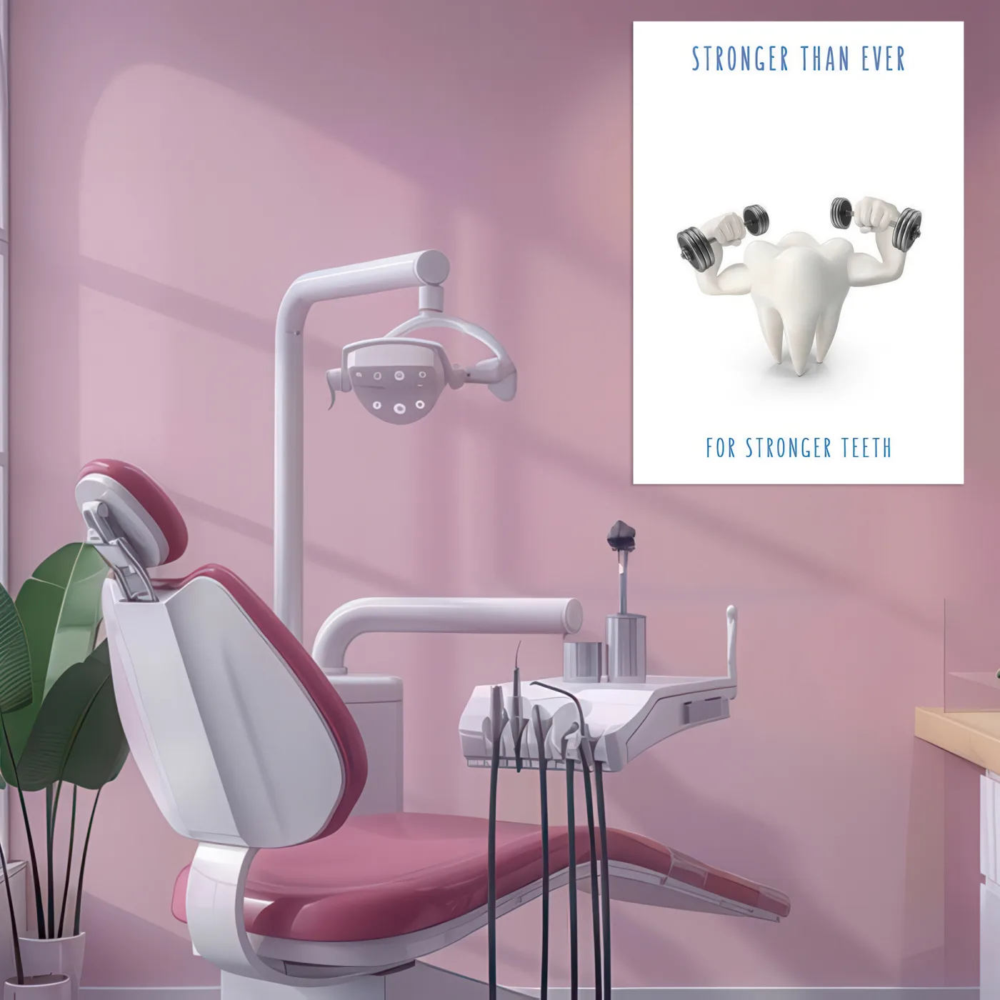 Tablou canvas Stomatologie Stronger teeth — imaginea 3