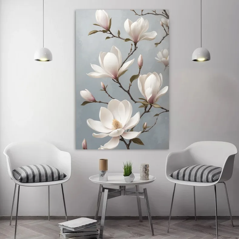 Tablou canvas Eleganța Magnoliei — imaginea 2
