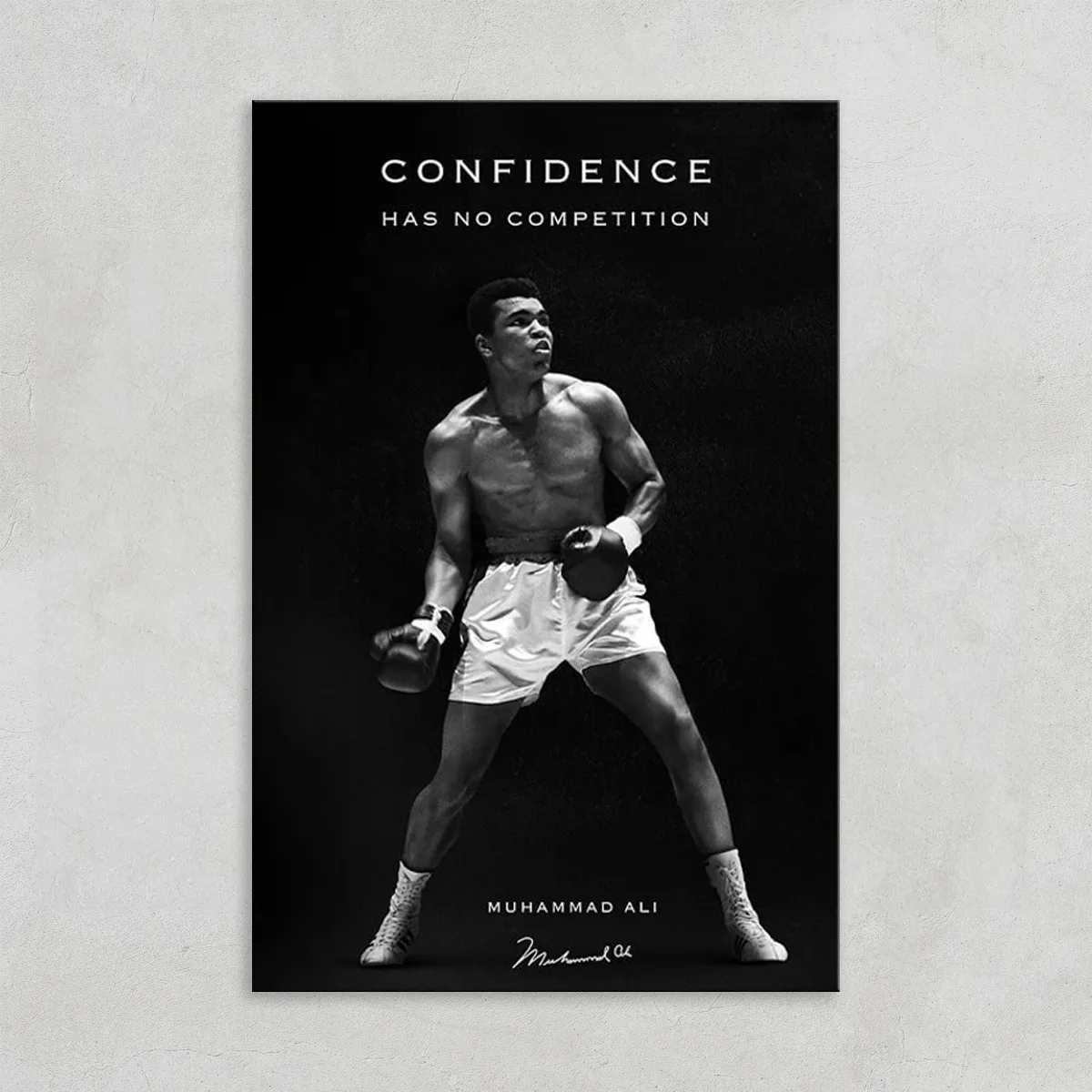 Tablou Canvas Motivational Muhammad Ali Legenda boxului