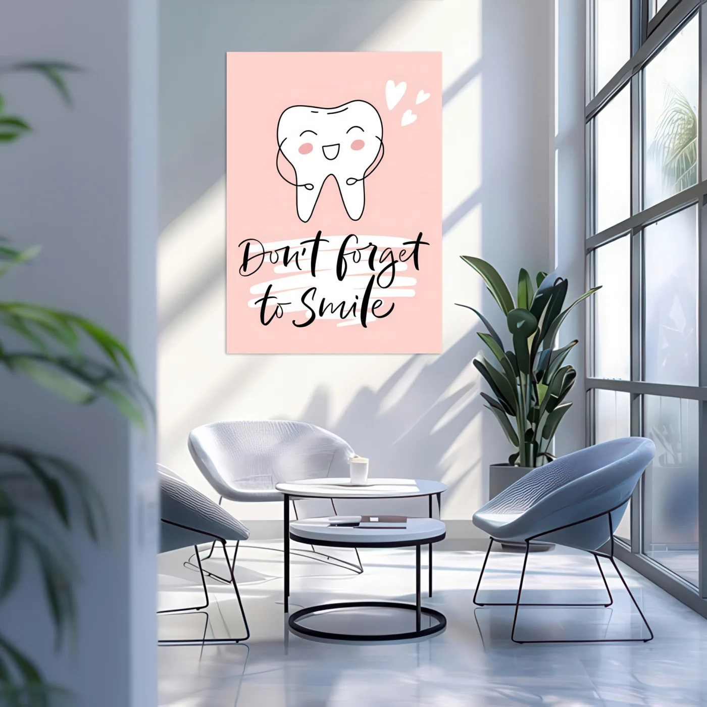 Tablou canvas Stomatologie Don't forget to smile — imaginea 2