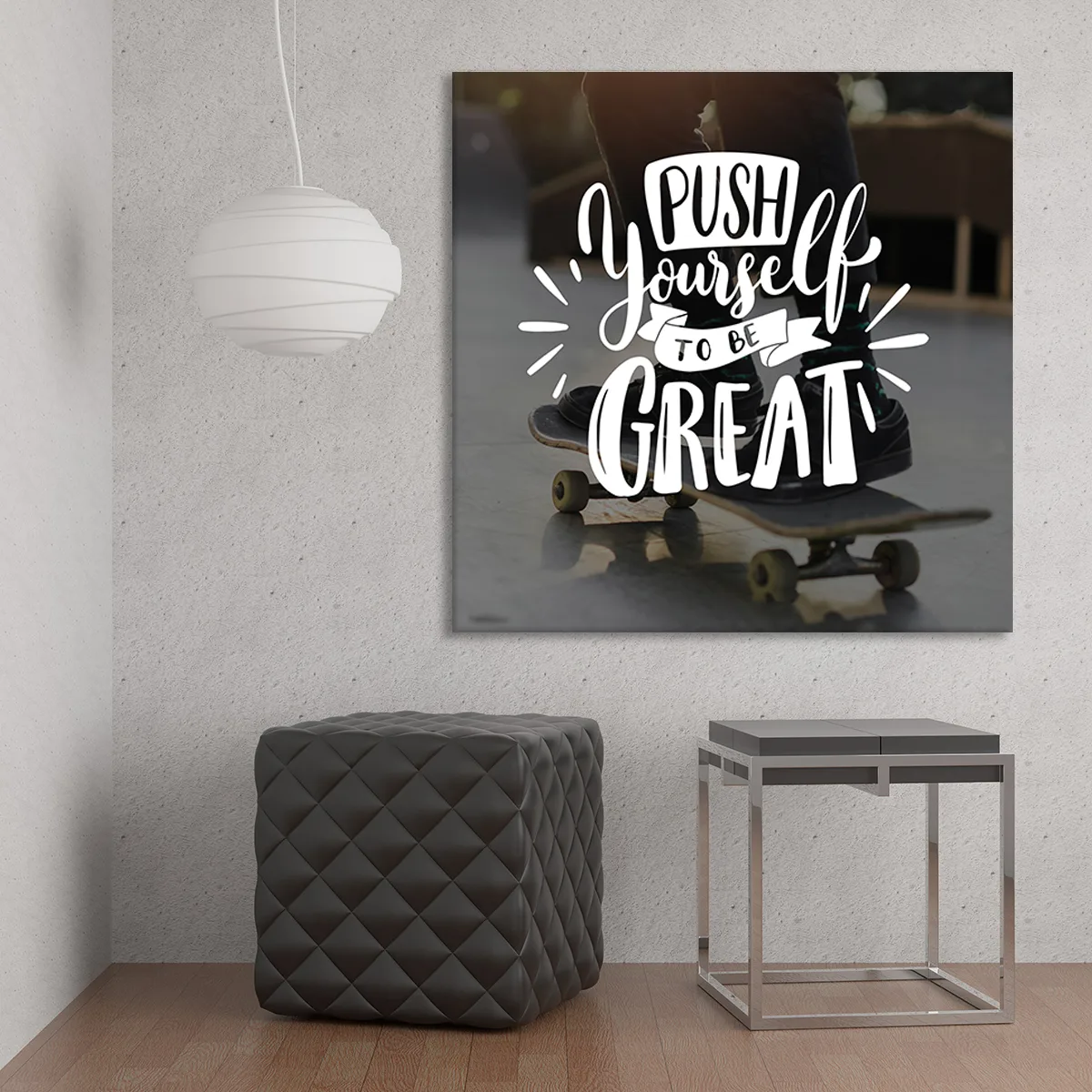 Tablou canvas Push Yourself — imaginea 2
