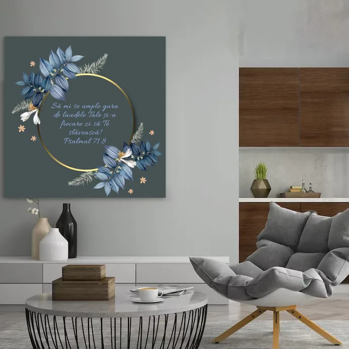 Tablou Canvas Versete biblice - Laudele Tale — imaginea 2