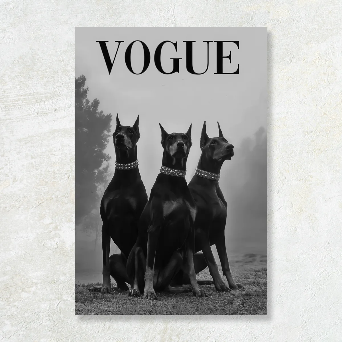 Tablou Canvas Fashion Guardians - VOGUE