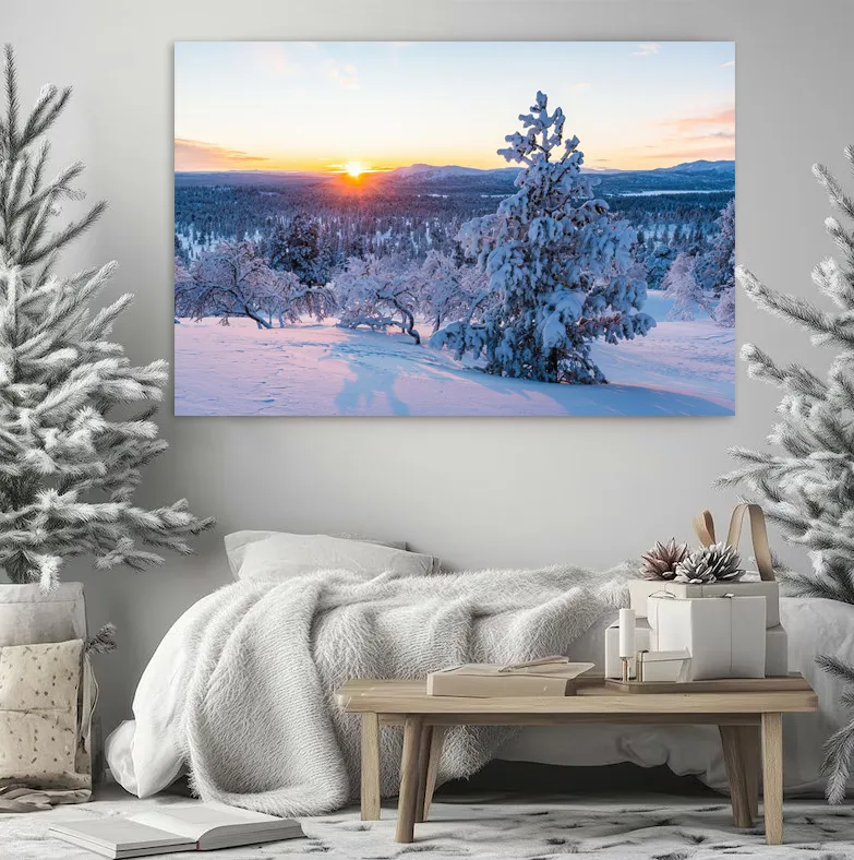 Tablou Canvas de Crăciun – Poveste de iarnă
