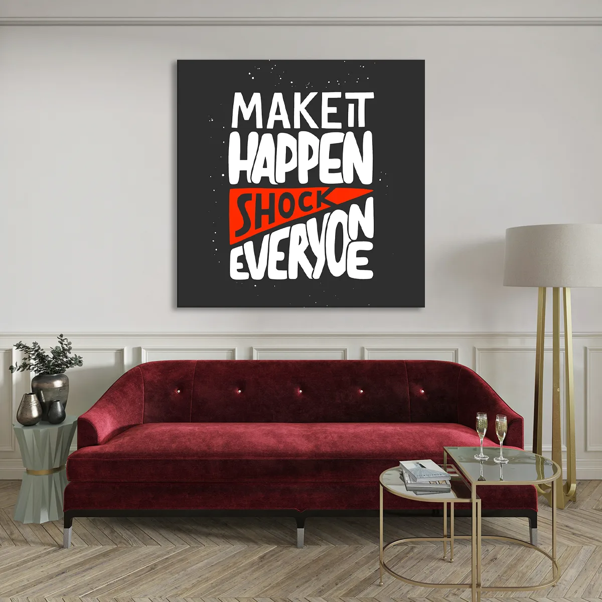 Tablou canvas Make it Happen — imaginea 2