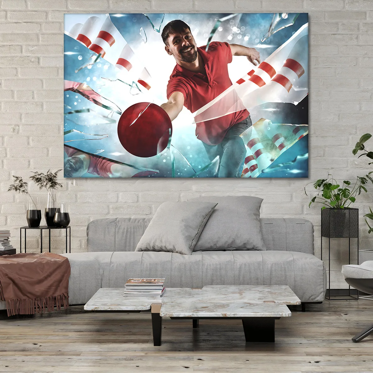 Tablou canvas bowling — imaginea 2