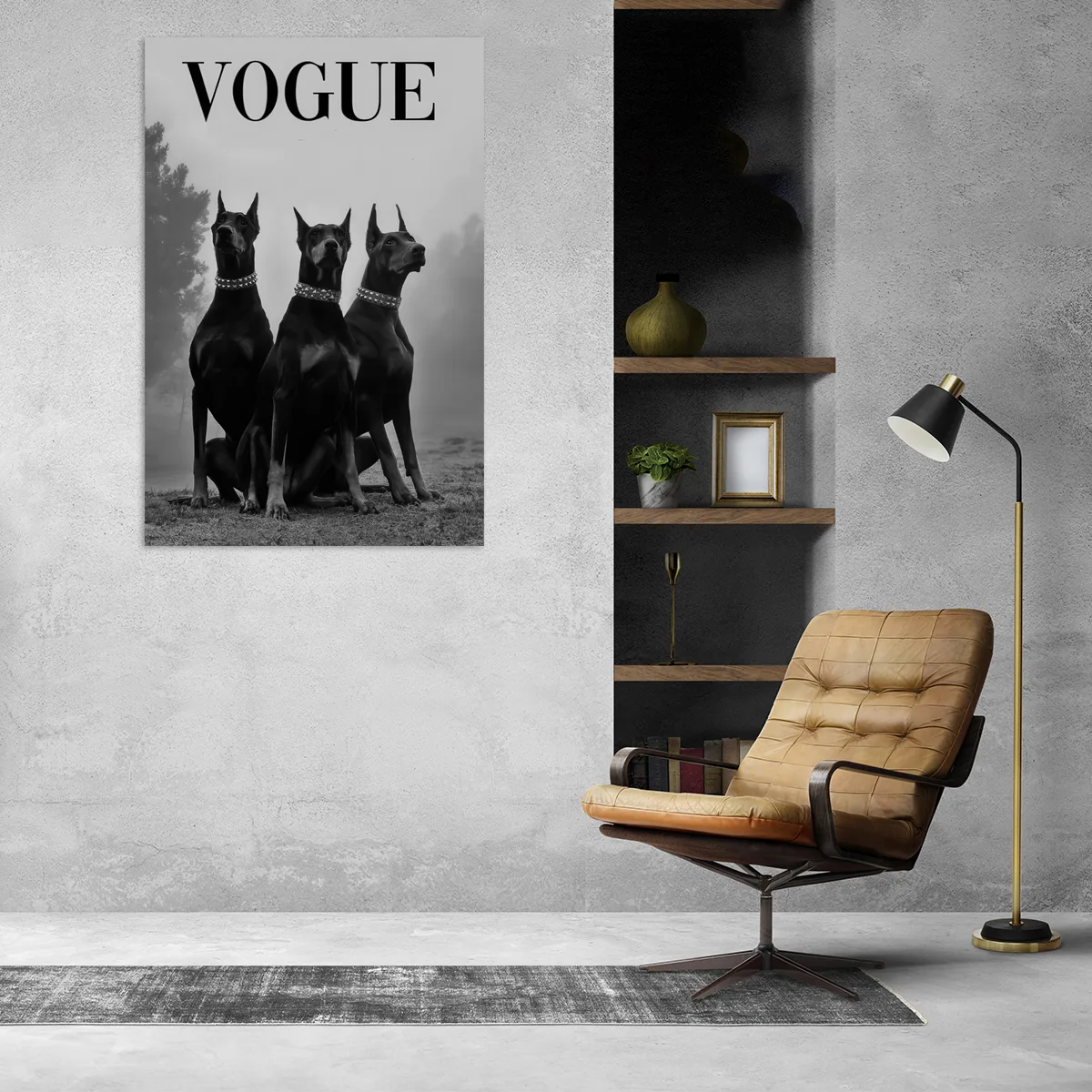 Tablou Canvas Fashion Guardians - VOGUE — imaginea 4