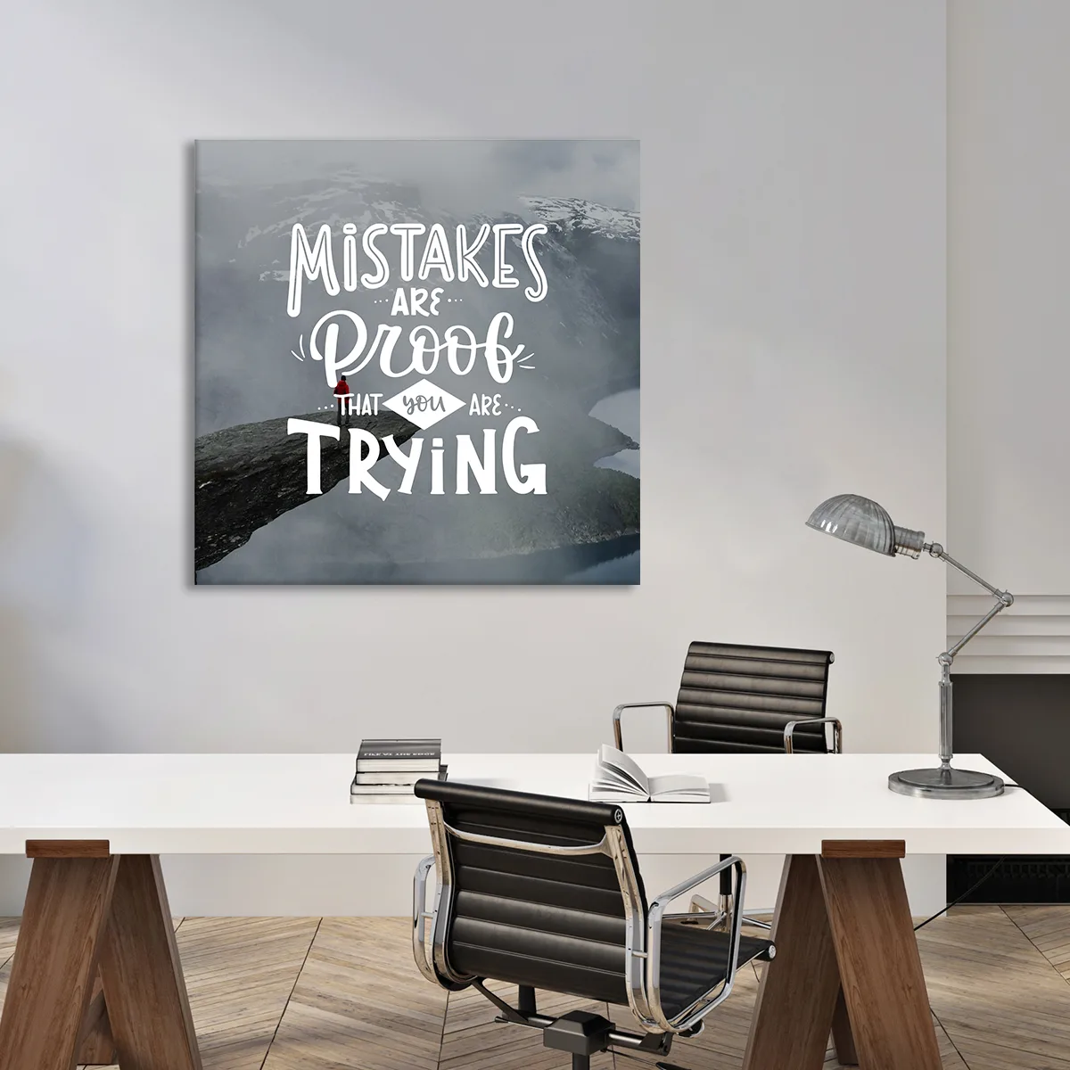Tablou canvas Trying — imaginea 3