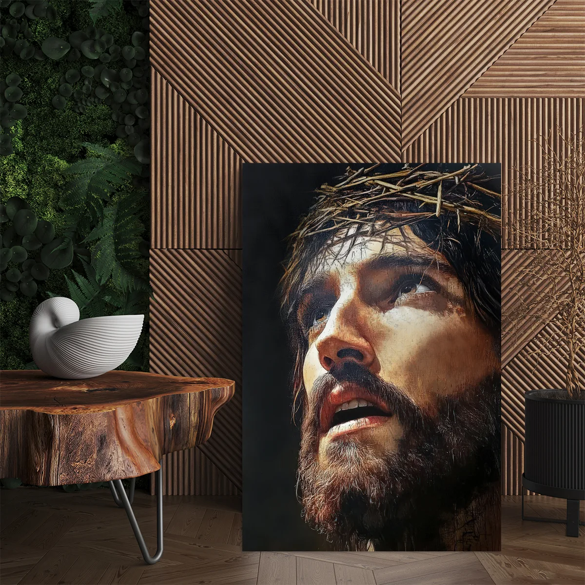 Coroana Suferintei - tablou Isus Hristos — imaginea 3