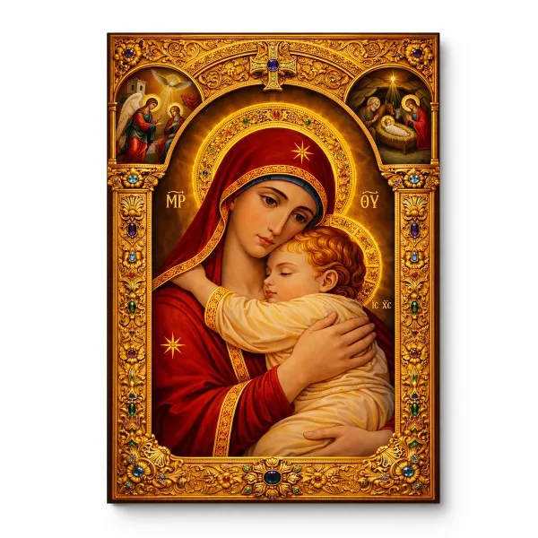 Maica Domnului Eleusa – Ocrotitoarea Familiei — imaginea 4
