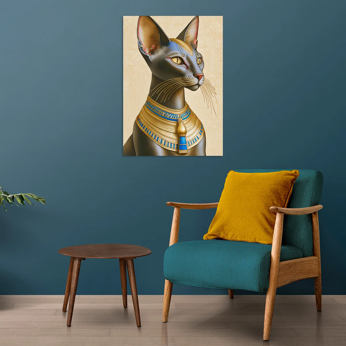 Tablou Canvas Privirea Zeiței Bastet — imaginea 3