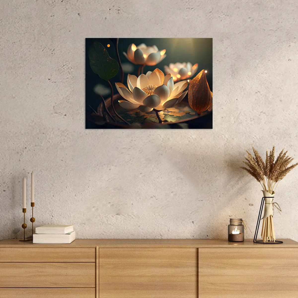 Tablou canvas Blooming in Light — imaginea 4