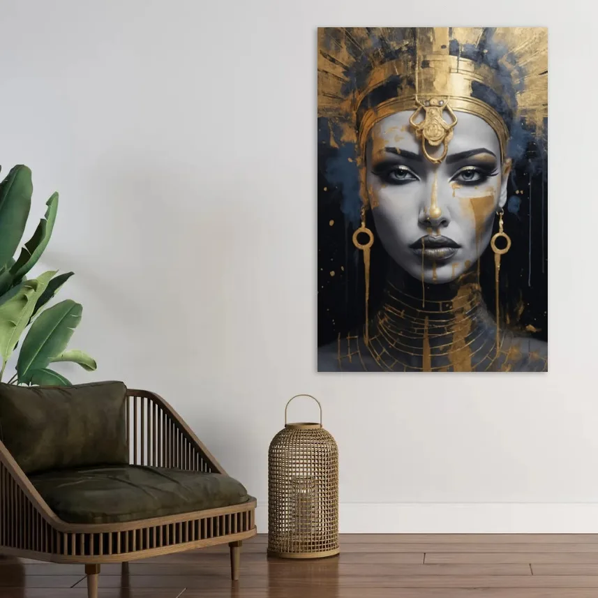 Tablou canvas Ochii Africii — imaginea 4