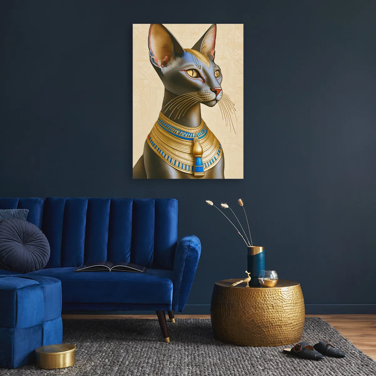 Tablou Canvas Privirea Zeiței Bastet — imaginea 2