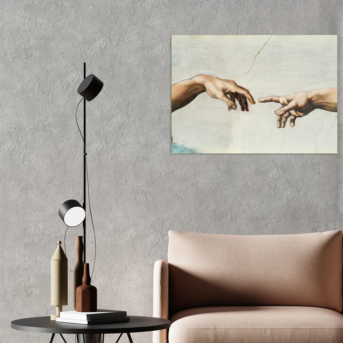 Tablou canvas The Touch of Divinity — imaginea 4
