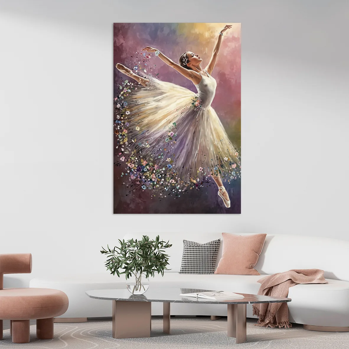 Tablou canvas Gratioasa balerina — imaginea 3