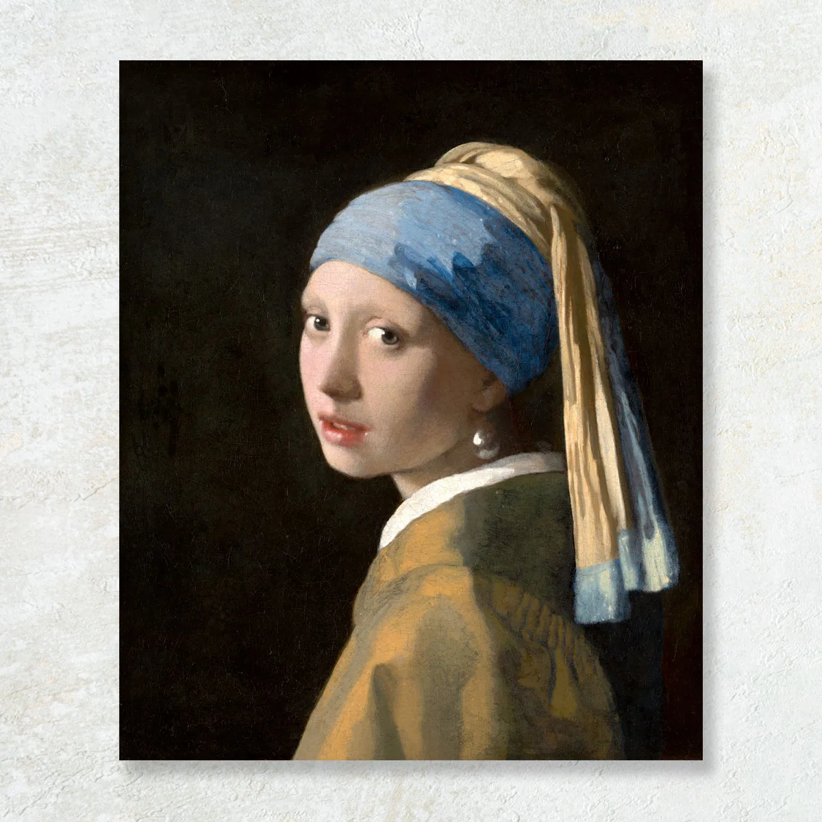 Tablou Girl with a Pearl Earring, Johannes Vermeer