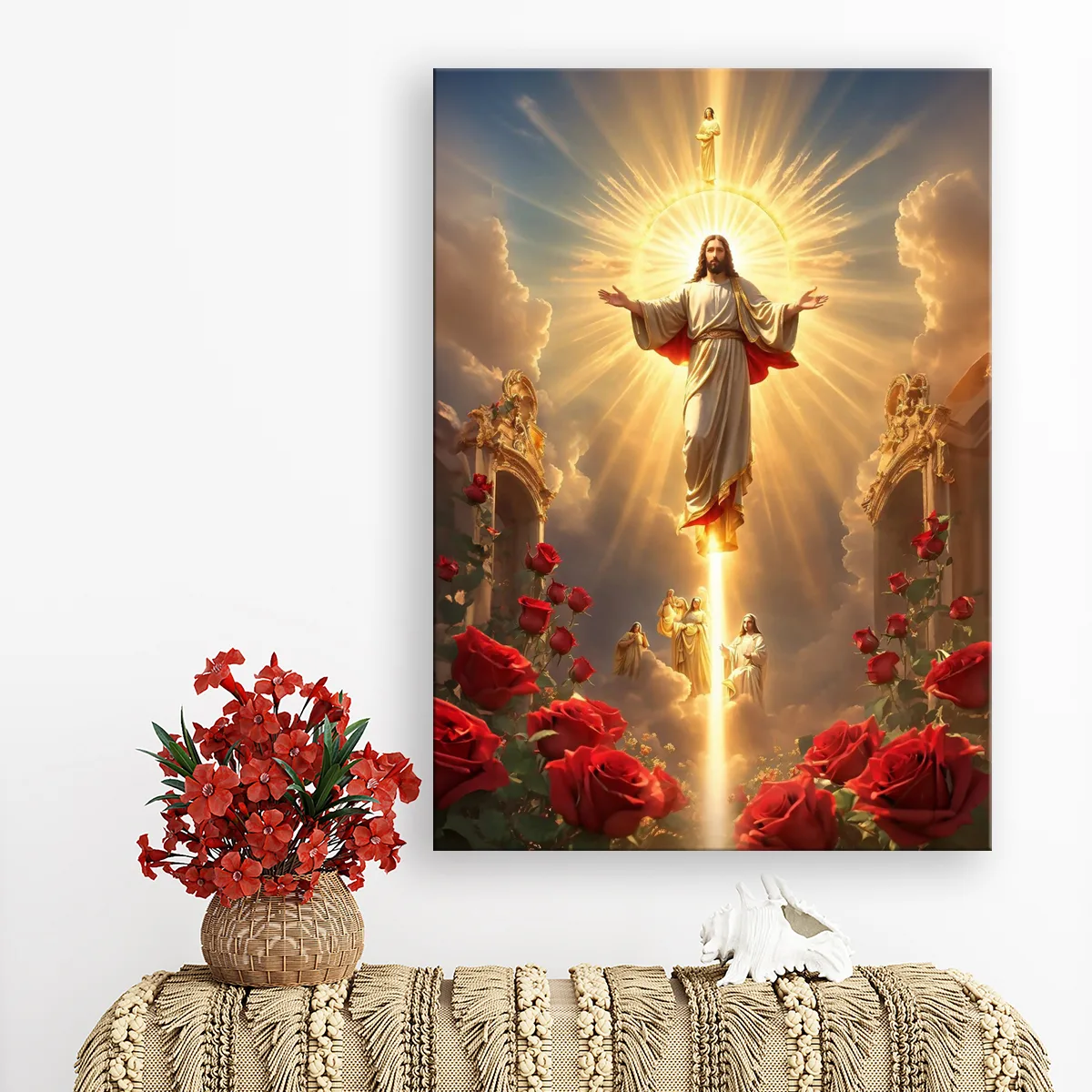 Tabloul Canvas Înălțarea lui Isus — imaginea 3