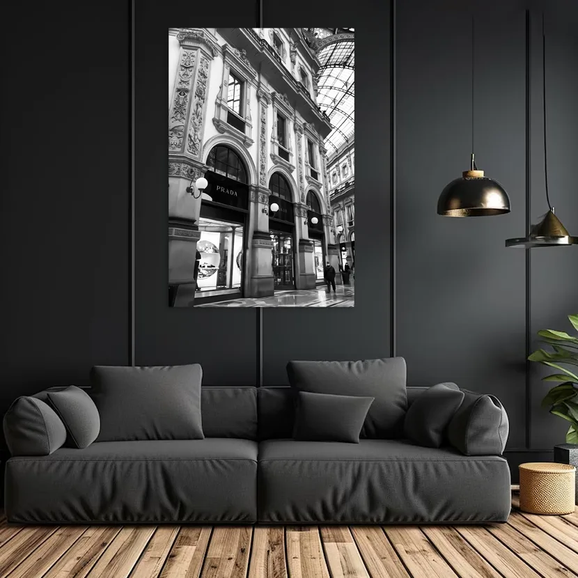 Tablou canvas Prada: Arhitectura Luxului — imaginea 4