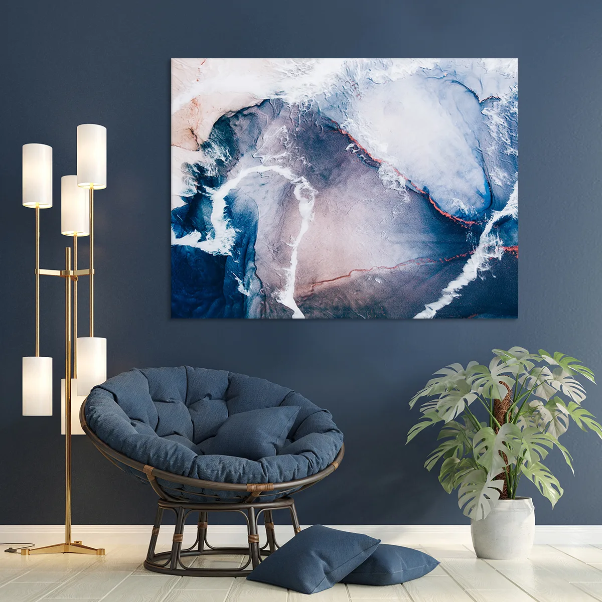 Tablou canvas abstract ice — imaginea 2