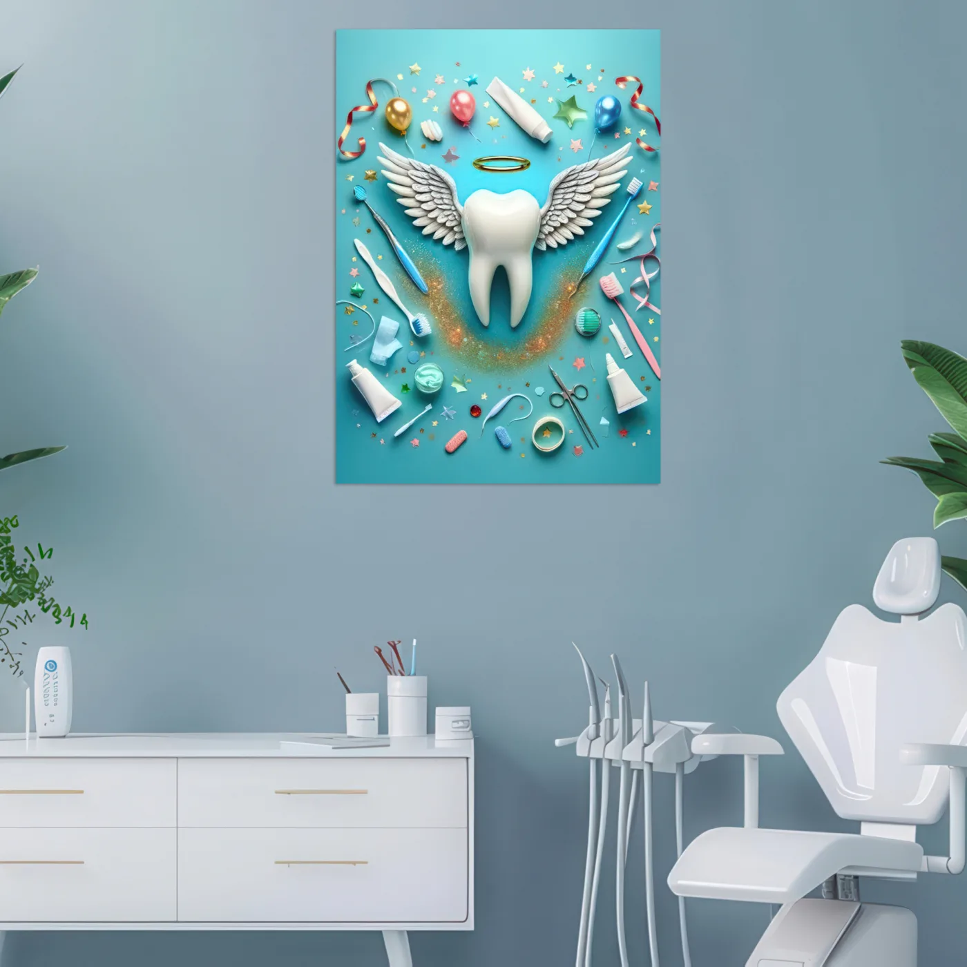 Tablou canvas Stomatologie Îngerul Dintelui — imaginea 2