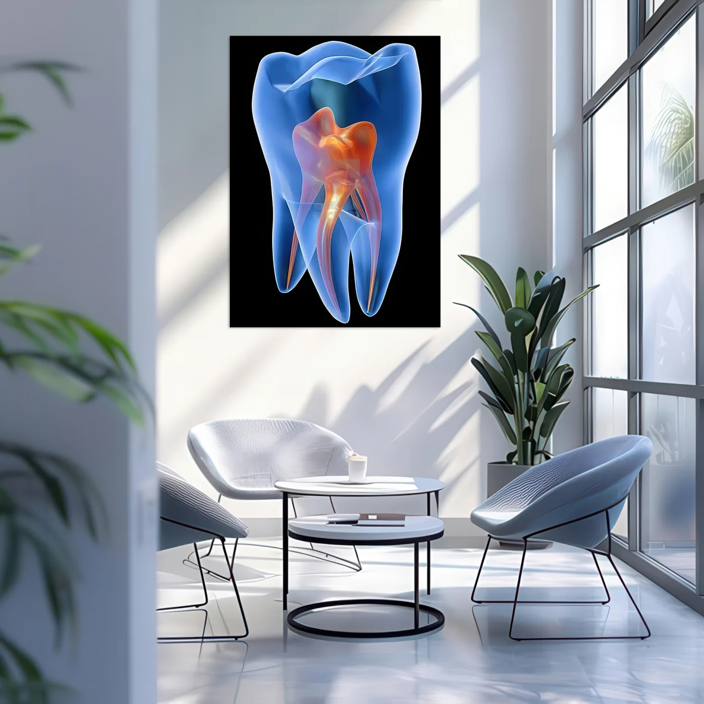 Tablou canvas Stomatologie Blue Tooth — imaginea 4