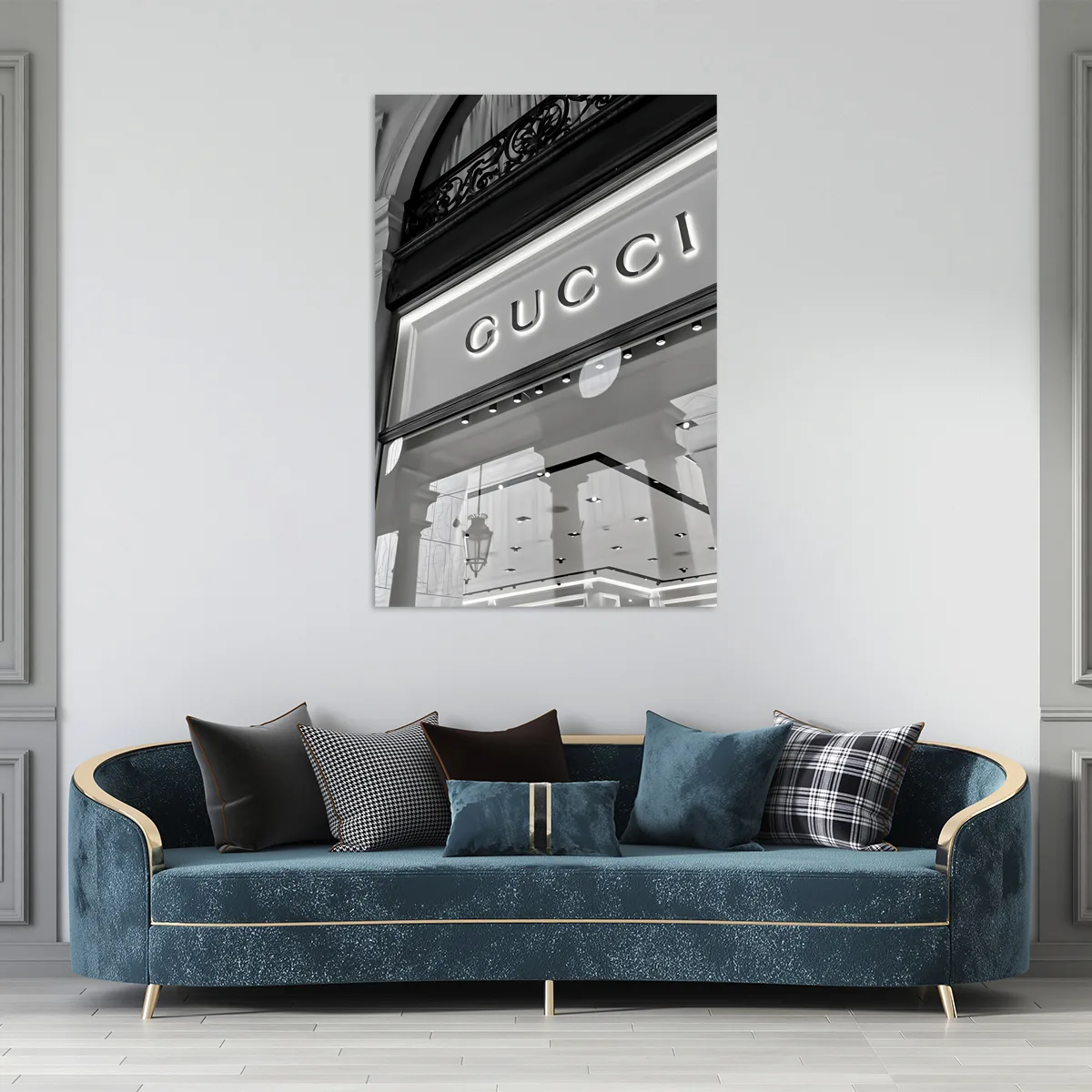 Tablou canvas Gucci: Fantezie și Realitate — imaginea 3