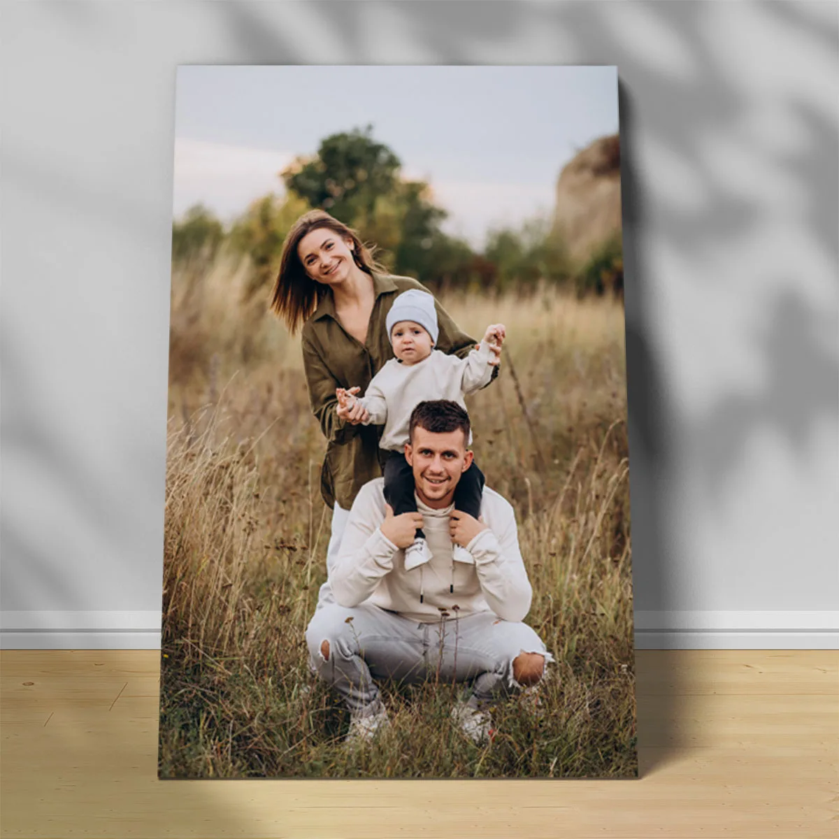 Tablou personalizat vertical cu poza ta