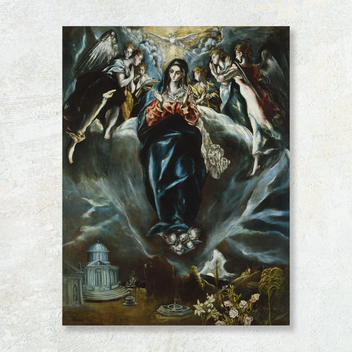 Tablou Imaculata Conceptiune, El Greco