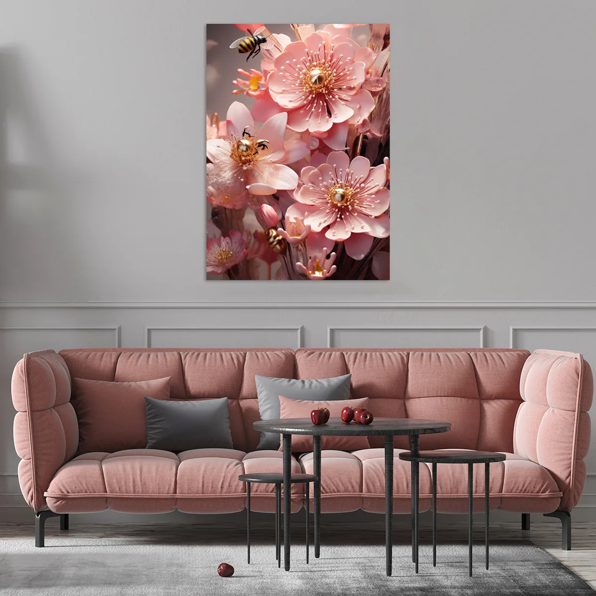 Tablou canvas Albine în Paradisul Roz — imaginea 4