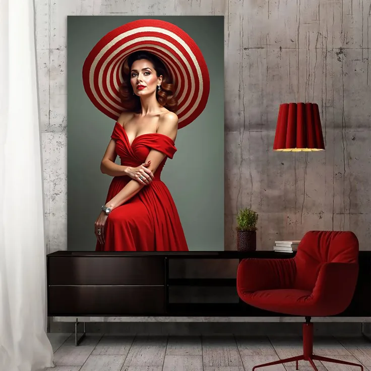Tablou canvas Candy hat — imaginea 4