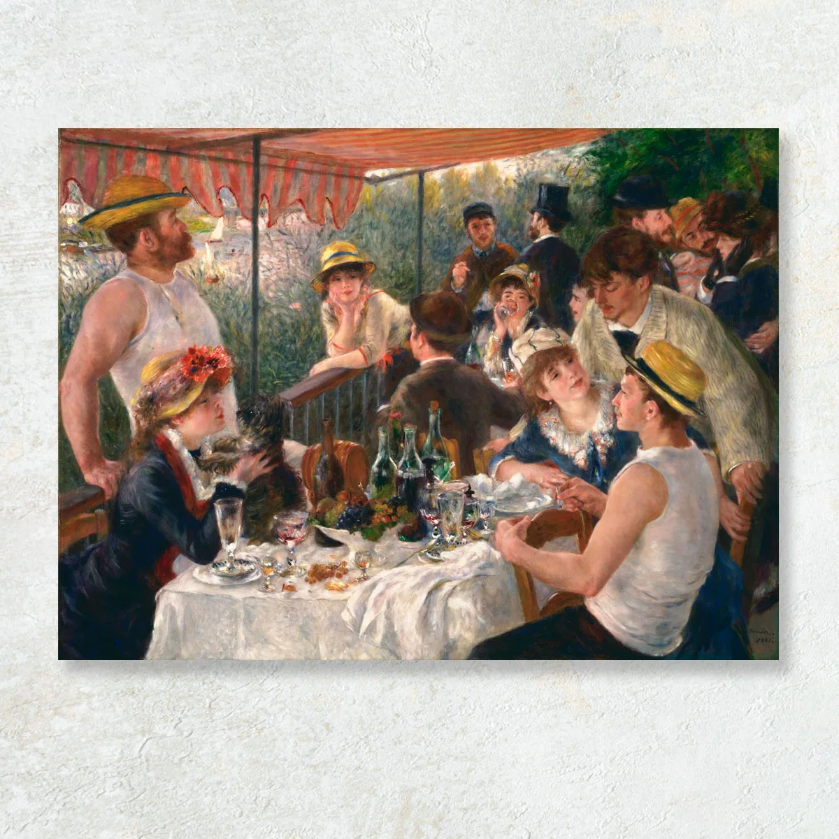 Tablou Luncheon of the Boating, Auguste Renoir