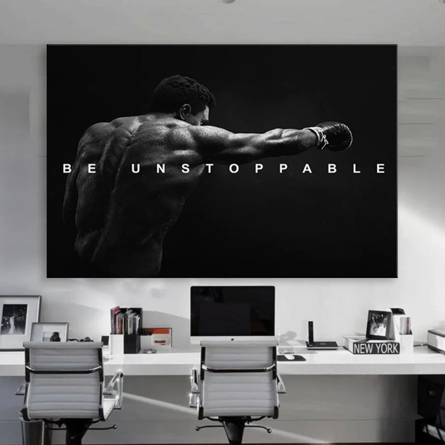 Tablou Canvas Motivational pentru sportivi Muhammad Ali, arta inspiraționala — imaginea 2