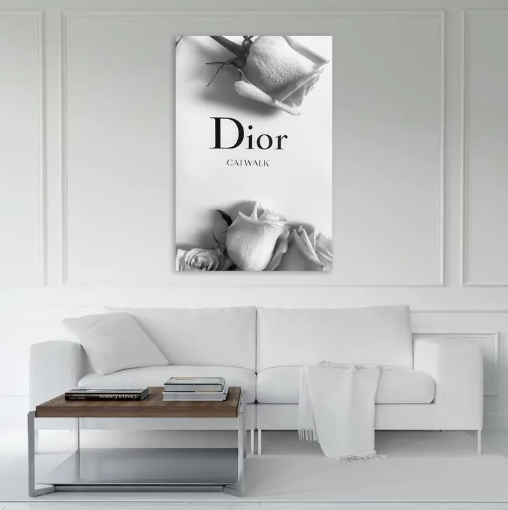 Tablou canvas Dior: Eleganță în Puritate — imaginea 2
