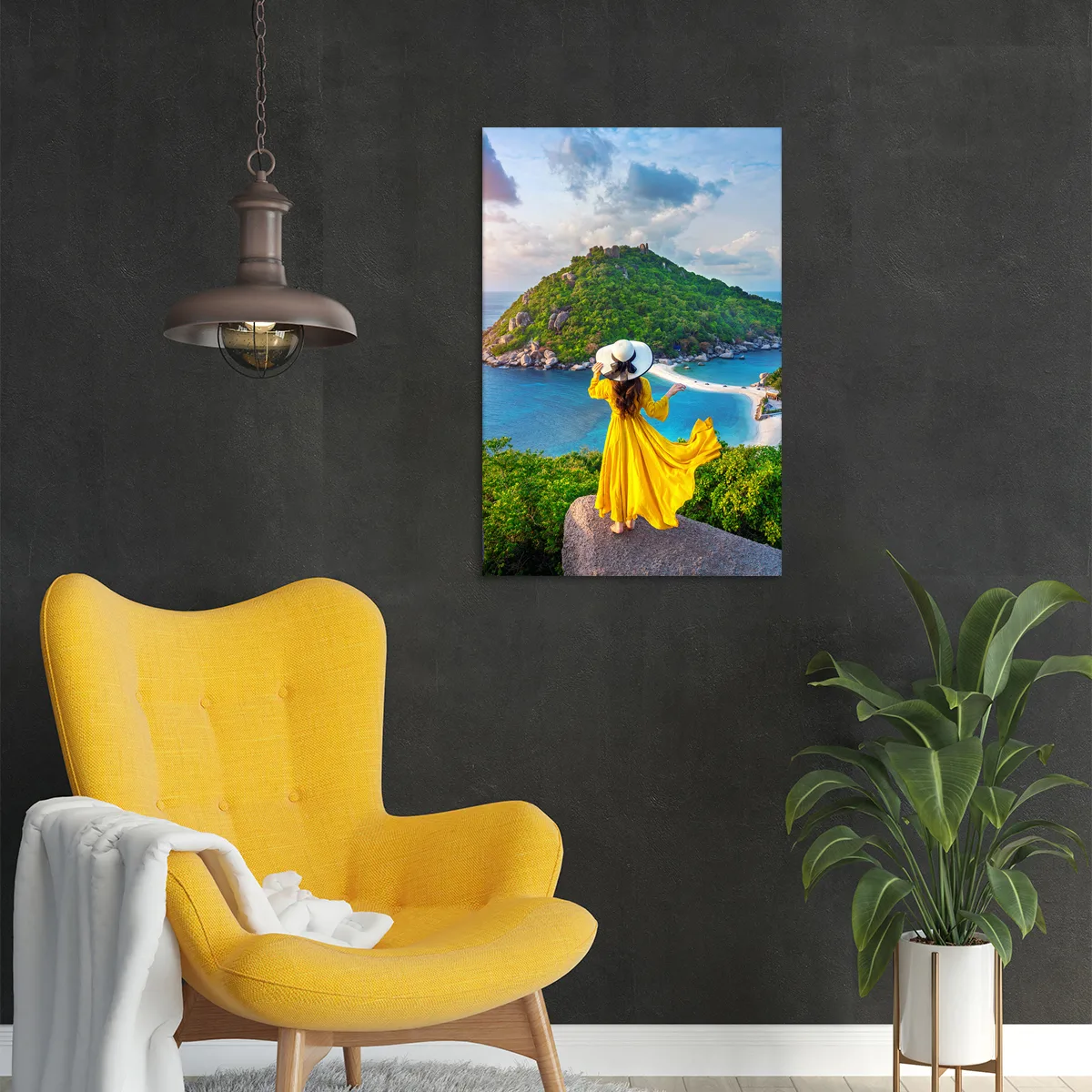 Tablou canvas personalizat vertical 40x60 cm — imaginea 2