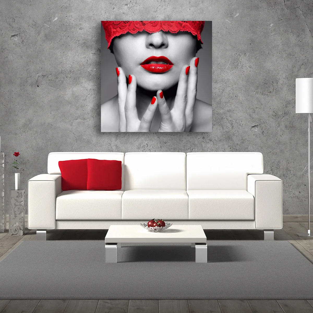 Tablou canvas hide face — imaginea 2