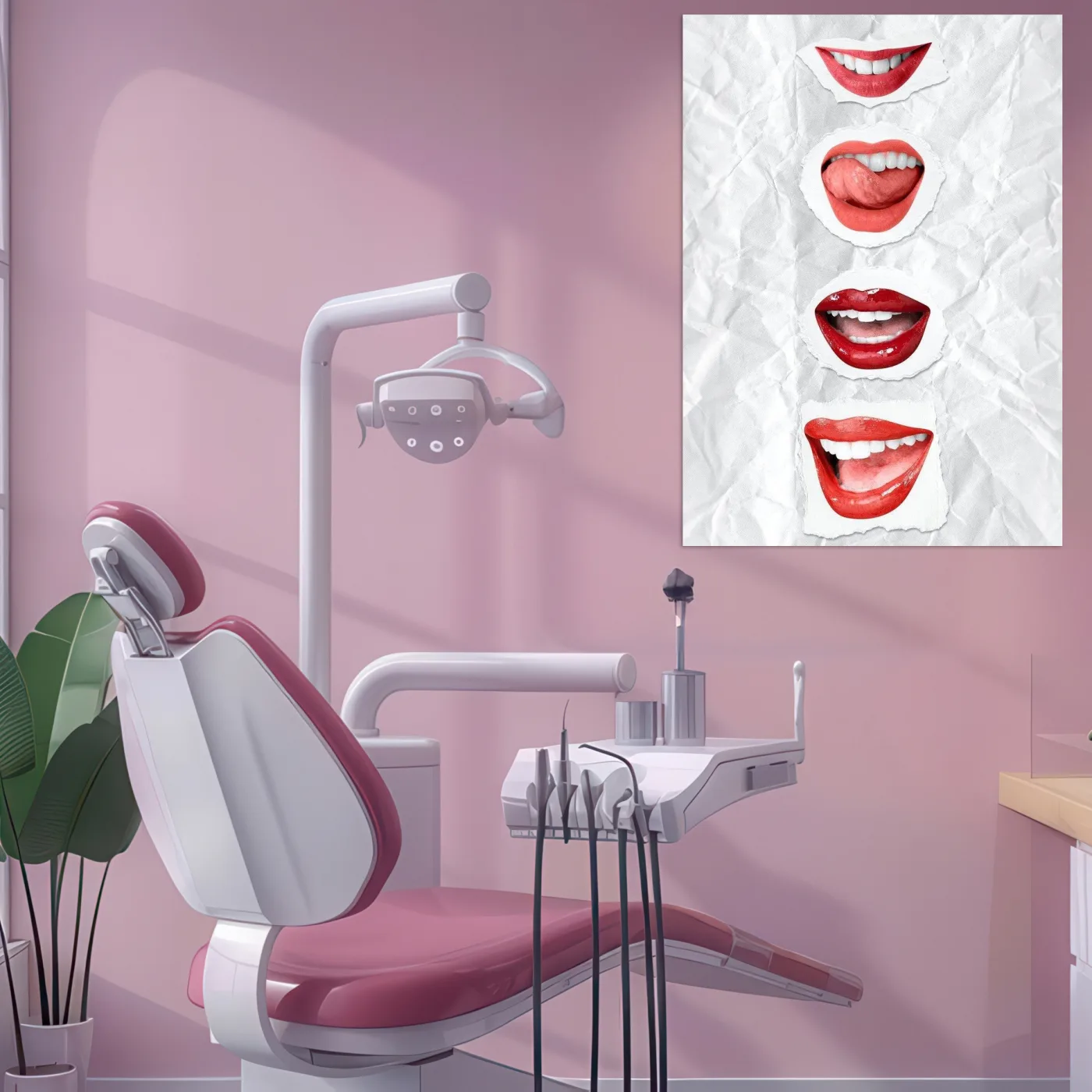 Tablou canvas Stomatologie Zâmbete Magice — imaginea 3