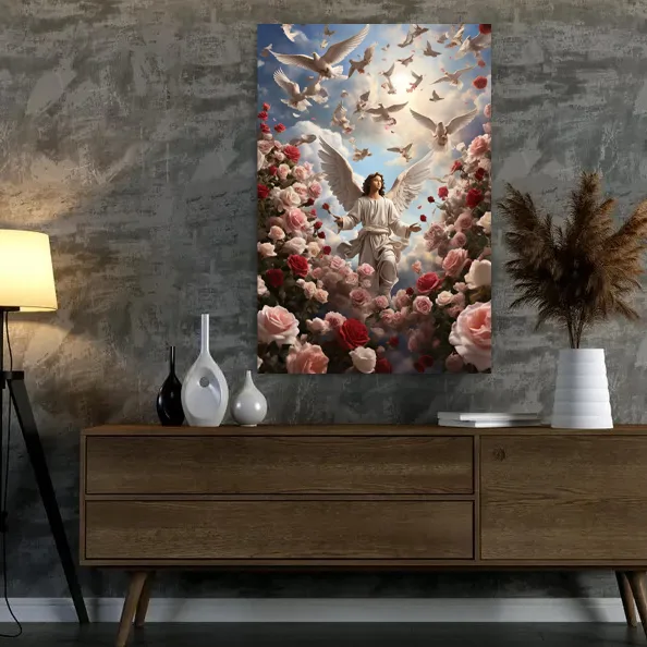 Tablou canvas Zburând printre nori — imaginea 4