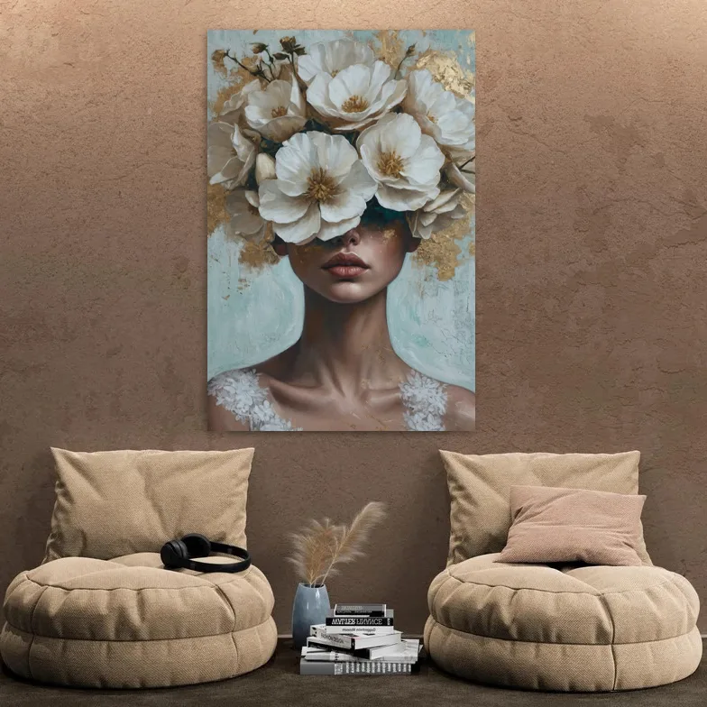 Tablou canvas Gânduri înflorite — imaginea 2