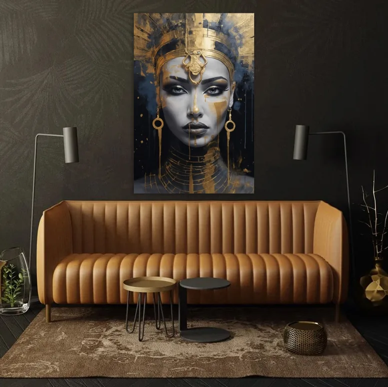 Tablou canvas Ochii Africii — imaginea 2